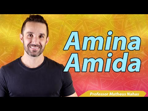 Thumbnail da aula: Aminas e Amidas: Definição, Classificação e Nomenclatura