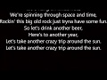 Trip Around the Sun Kenny Chesney Lyrics