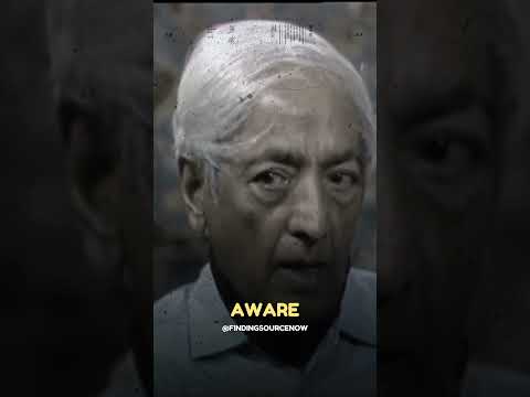 Jiddu Krishnamurti | The SECRET of Choiceless AWARENESS | Watch Without Thought