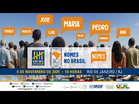 Vídeo: Pesquisa nomes IBGE: perguntas e respostas