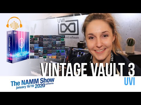 NAMM 2020 - UVI announce Vintage Vault 3 with JP Legacy
