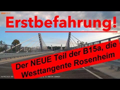B15a zwischen A8 und RO19 bei Großkarolinenfeld am 24.9.2023