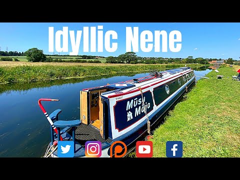 UK's Best Mooring. Our Narrowboat Embarks on Our Favourite River on its Bi Annual River Nene Cruise.