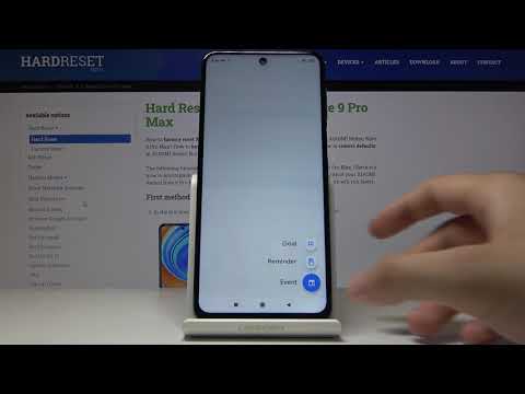 How to Add Event to Calendar on Xiaomi Redmi Note 9 Pro – Create Reminder
