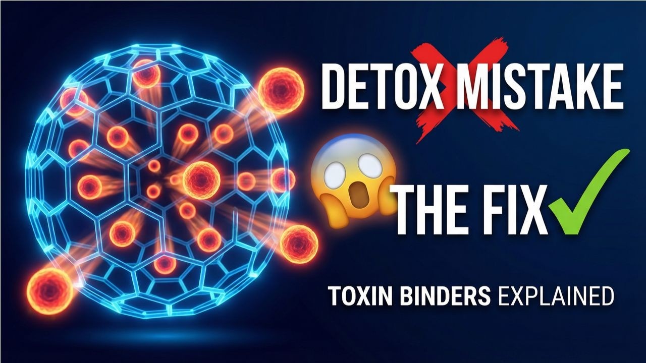 Toxin Binders Explained: The Missing Key to Safe Detox (Avoid This Mistake!) Video