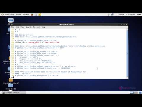 How to change default backup location in GitLab | LinuxHelp Tutorials