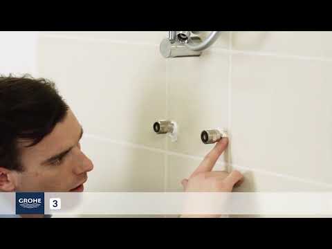 Learn how to install GROHE Thermostatic Shower Mixers