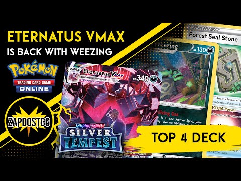 Top 4 Eternatus VMAX Galarian Weezing Deck From Kyoto (Pokemon TCG)