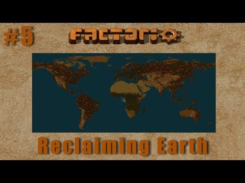 Factorio Multiplayer - Reclaiming Earth EP5:: Solar & Robots!