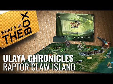 Unboxing: Ulaya Chronicles - Raptor Claw Island | Olmec Games