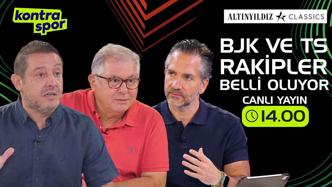 🔴 CANLI | Avrupa Ligi ve Konferans Ligi Kura Çekimi | Fuat Akdağ, Nihat Kahveci, Nebil Evren