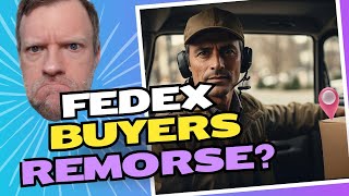 Does everyone REGRET owning FedEx routes!