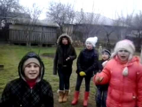 La colindat 2013  -  2014 .Oancea De Galati.