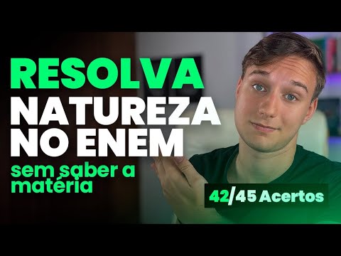 😱 ENEM 2025: Solve PHYSICS and CHEMISTRY questions WITHOUT KNOWING THE SUBJECT! (I got 42/45 righ...