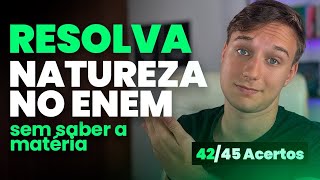 😱 ENEM 2025: Solve PHYSICS and CHEMISTRY questions WITHOUT KNOWING THE SUBJECT! (I got 42/45 righ...