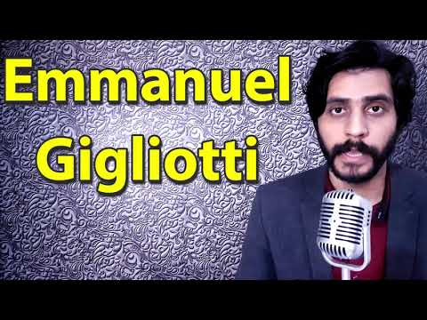 How To Pronounce Emmanuel Gigliotti