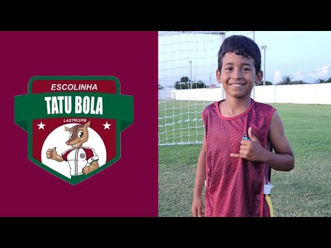 TREINO: ESCOLA DE FUTEBOL TATU BOLA LASTRO-PB