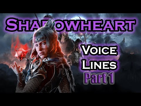 BG3 Voice Lines: Shadowheart (part 1)