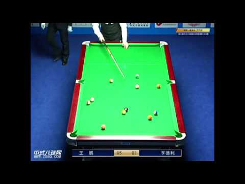Wang Peng VS Stephen Hendry - 2014 Chinese 8 Ball International Masters