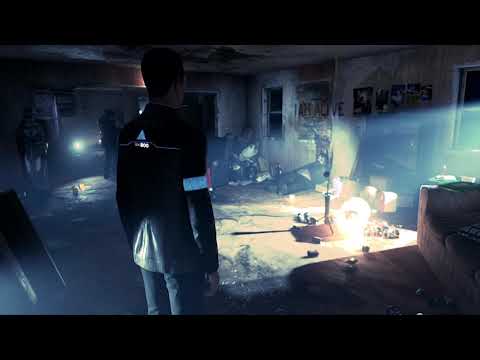 Detroit: Become Human - Carlos Ortiz's House (music, rain, footsteps)