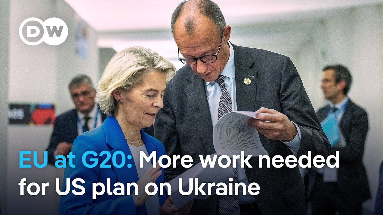 Germany's Merz: US 'peace plan' needs Ukraine agreement | DW News