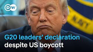 Ukraine allies push back on US 'peace plan' largely favoring Russia | DW News