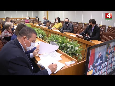 В Гомеле рассмотрели вопросы по выполнению Декрета №18 видео