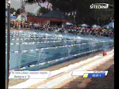 Serie 31 dei 50 Stile Libero  Assoluti Maschi Master - 11 Memorial Andrea Bettiol
