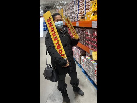 Giant toblerone, my new chocolate toblerone review #shorts