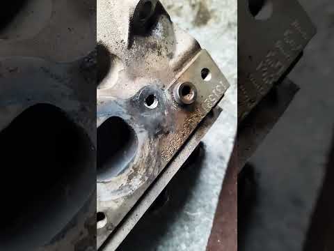 The easiest way to remove broken exhaust manifold bolts. Follow us for more life-saving advice