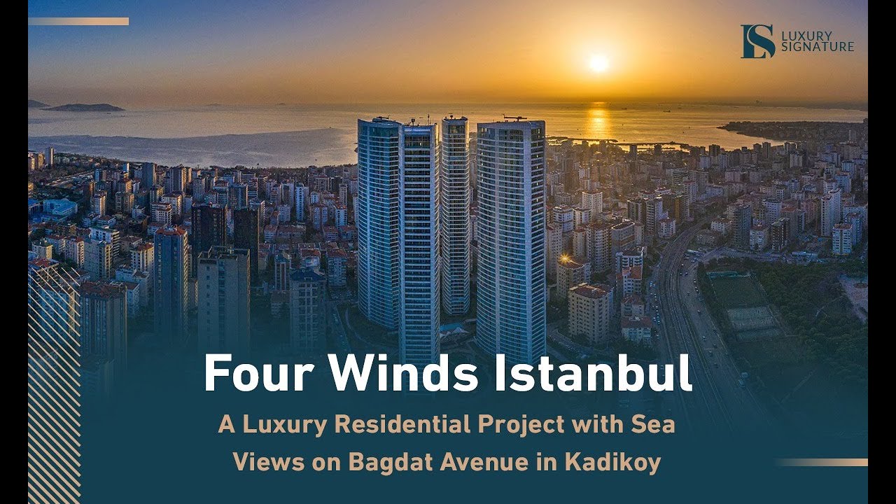 Four Winds Istanbul – A Luxury Residential Project with Sea Views on Bagdat Avenue in Kadikoy