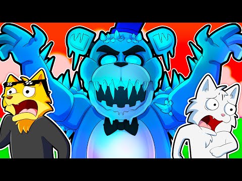 SCAPPO DAGLI ANIMATRONICS SEGRETI DI FNAF SU GMOD CON DRCAT! FREDDY FAZBEAR GHIACCIATO ESISTE?!