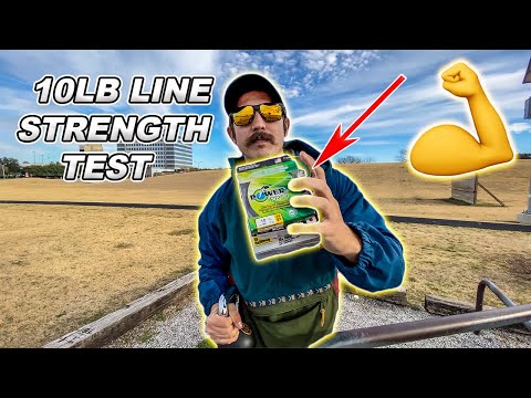YouTube video about: How strong is 10lb fishing line?