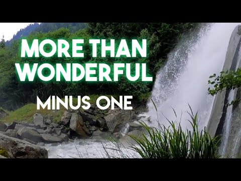 "MORE THAN WONDERFUL" Karaoke with Lyrics