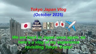 Tokyo Japan Vlog (October 2025)