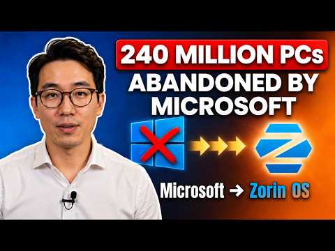 240 Million PCs Abandoned by Microsoft — Zorin OS Is Collecting Them