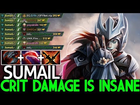 SUMAIL [Phantom Assassin] This Crit Damage is Insane No Mercy 20 Kills 7.23 Dota 2