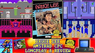 [AMSTRAD CPC] Bruce Lee - Longplay & Review (No Death & Glitch/Exploit Showcase!)