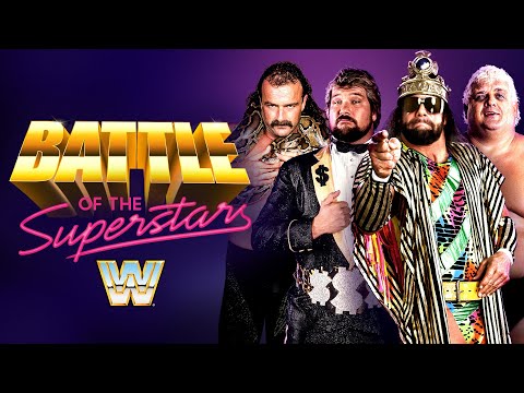 FULL HOME VIDEO: Battle of the WWE Superstars | Jake Roberts vs. Ted DiBiase; Dusty vs. Savage