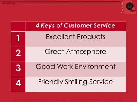 SCA Barista Foundation Module - Part 5 - Sharing my old PowerPoint slides with content explanations