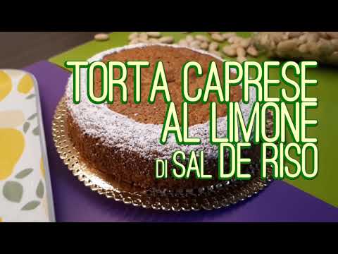 Torta Caprese al limone di Sal De Riso (ricetta)