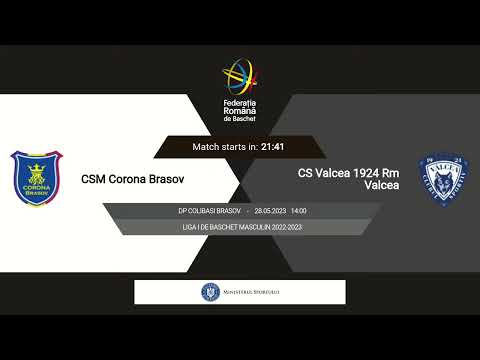 L1BM 2022-2023 - TURNEUL FINAL: CSM Corona Brașov - CS Vâlcea 1924