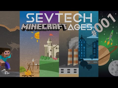 Minecraft S‍evTech: Ages [4K/60] 001 - Erwachen