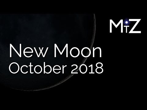 New Moon October 8th & 9th 2018 - True Sidereal Astrology