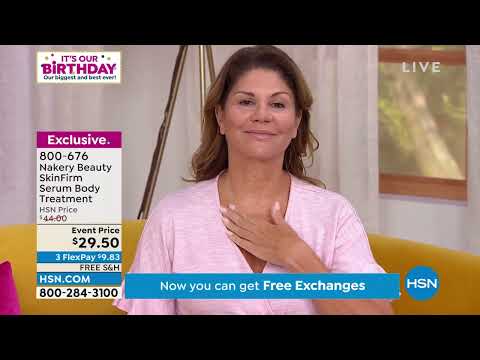 Nakery Beauty SkinFirm Serum Body Treatment