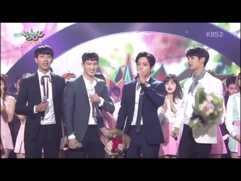 [ซับไทย] 160415 CNBLUE 4nd Win for “You’re So Fine” on Music Bank