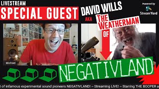 LIVE! Special Guest THE WEATHERMAN of Experimental Band NEGATIVLAND!