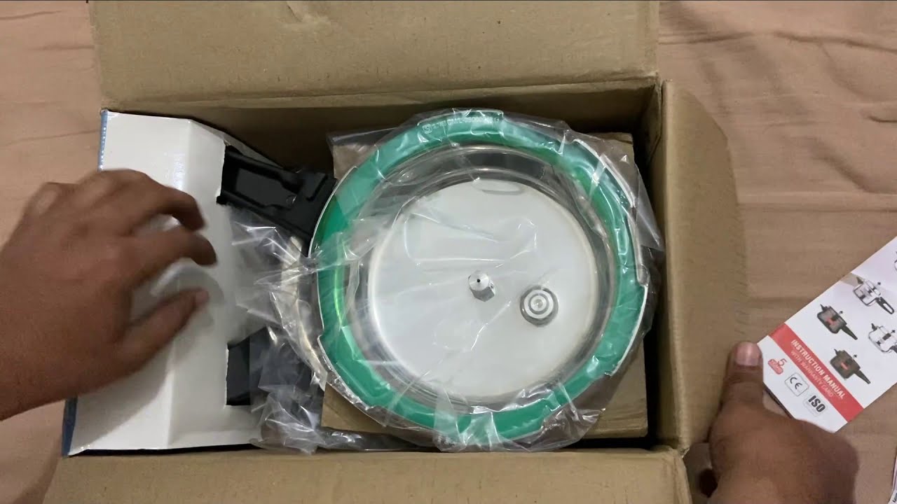 Butterfly Curve Stainless Steel Pressure Cooker, 3 Ltr Unboxing and Testing on Induction.