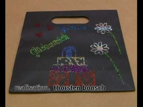 idee. Tipp Nr. 041 - Glittersticker auf Geschenktüten