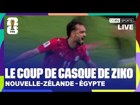 LIVE – Le coup de casque imparable de ZIKO, l’ÉGYPTE égalise !